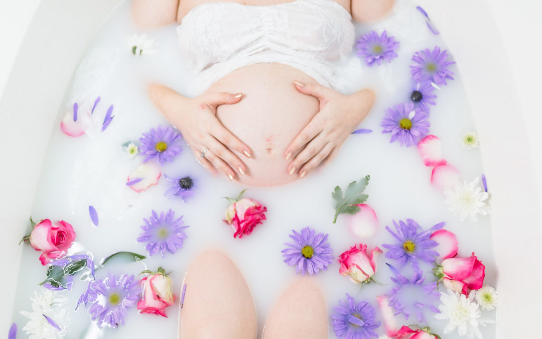 Danielle Milk Bath | Maternity