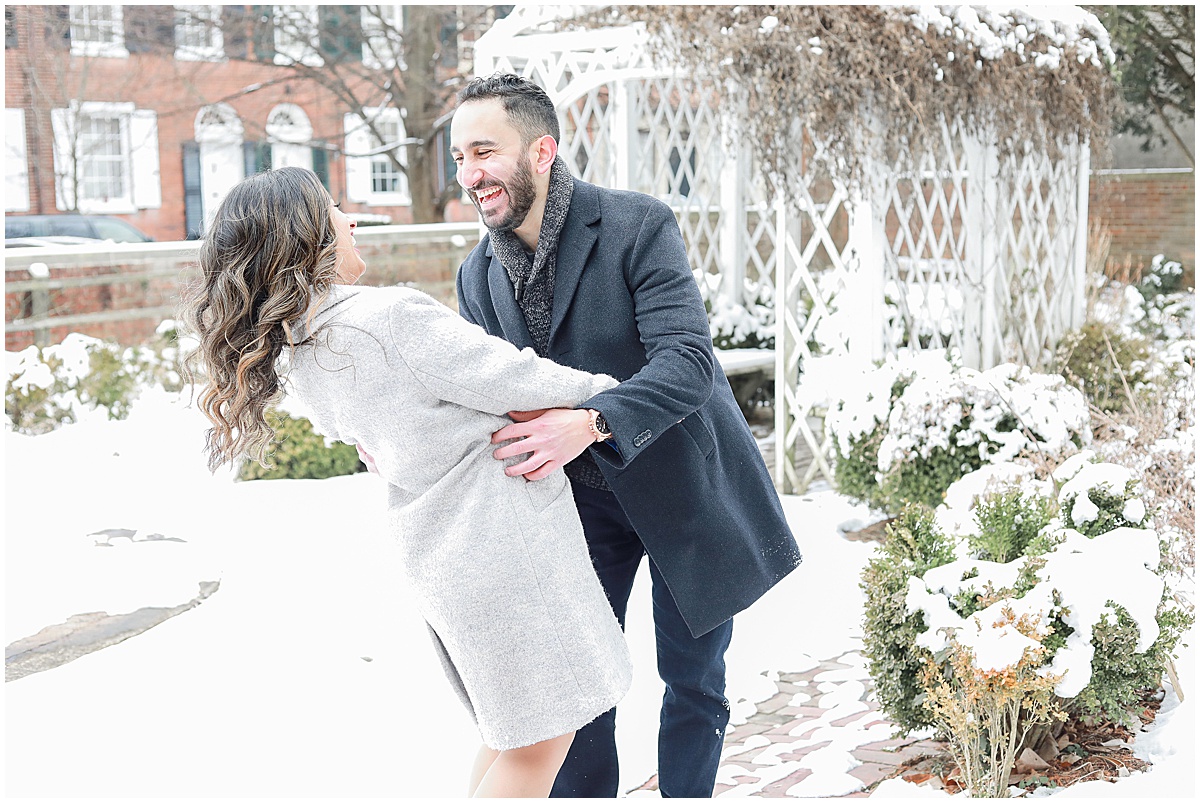 surprise engagement photos in Delaware 
