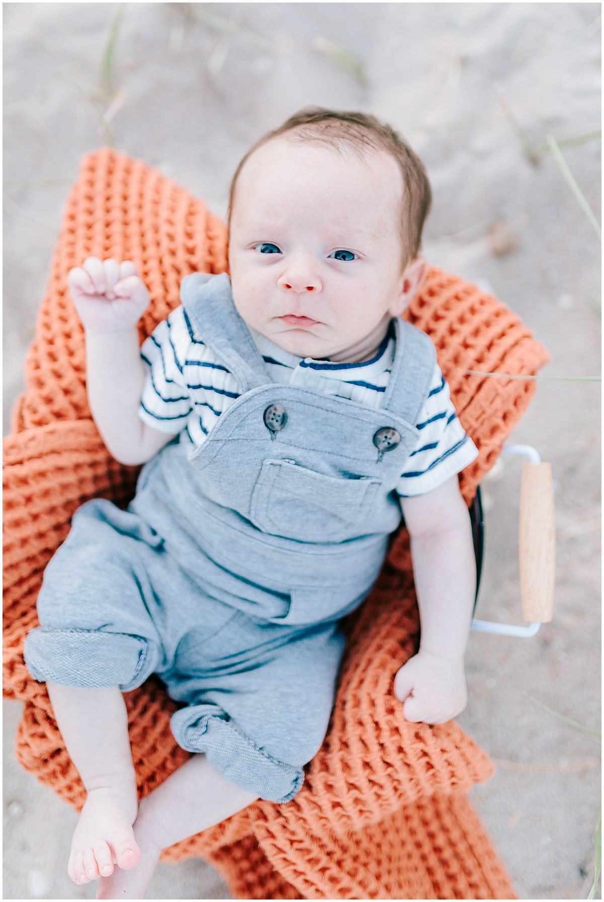 Newborn Family Portraits at Bowers Beach Delaware