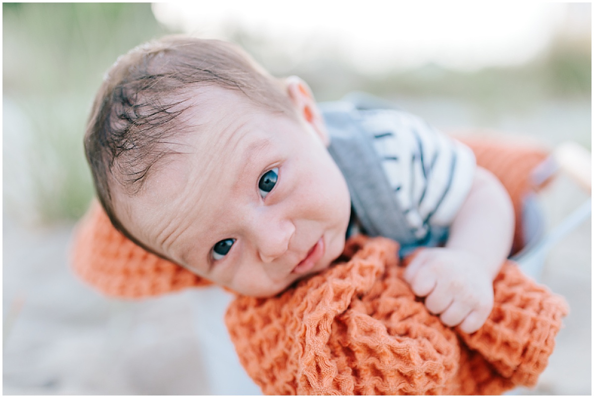 Newborn Family Portraits at Bowers Beach Delaware