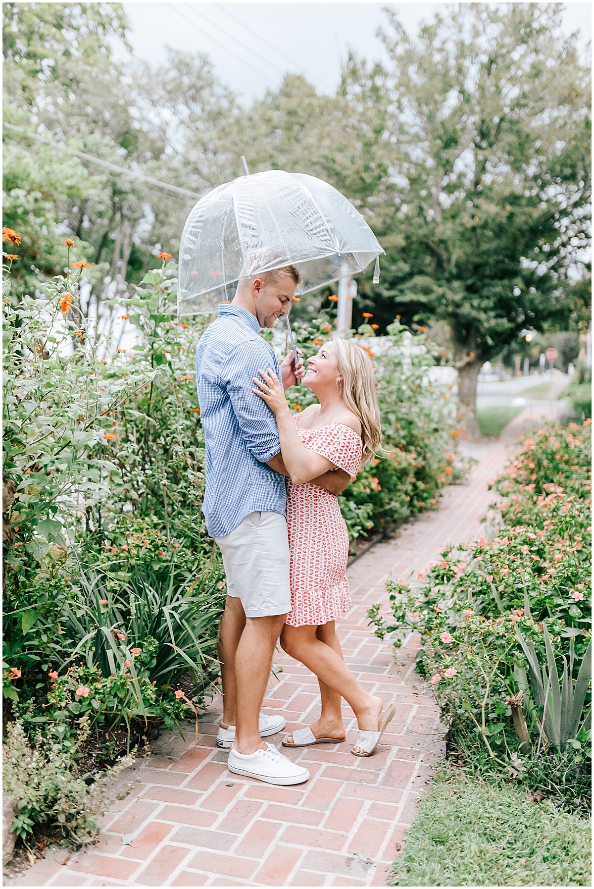 Beach surprise proposal portraits