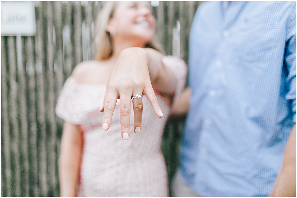 Beach surprise proposal portraits