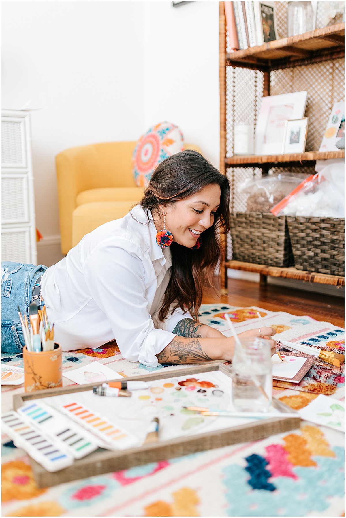 artist branding portraits