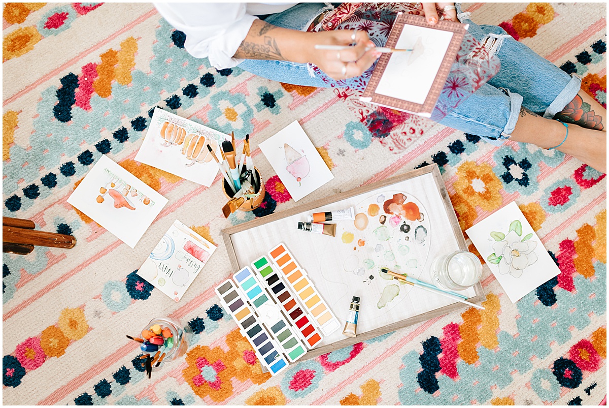 artist branding portraits