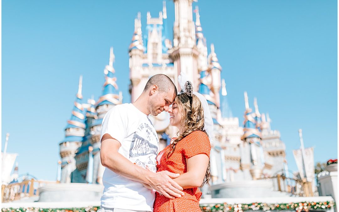 Magical Disney Honeymoon Portraits at WDW