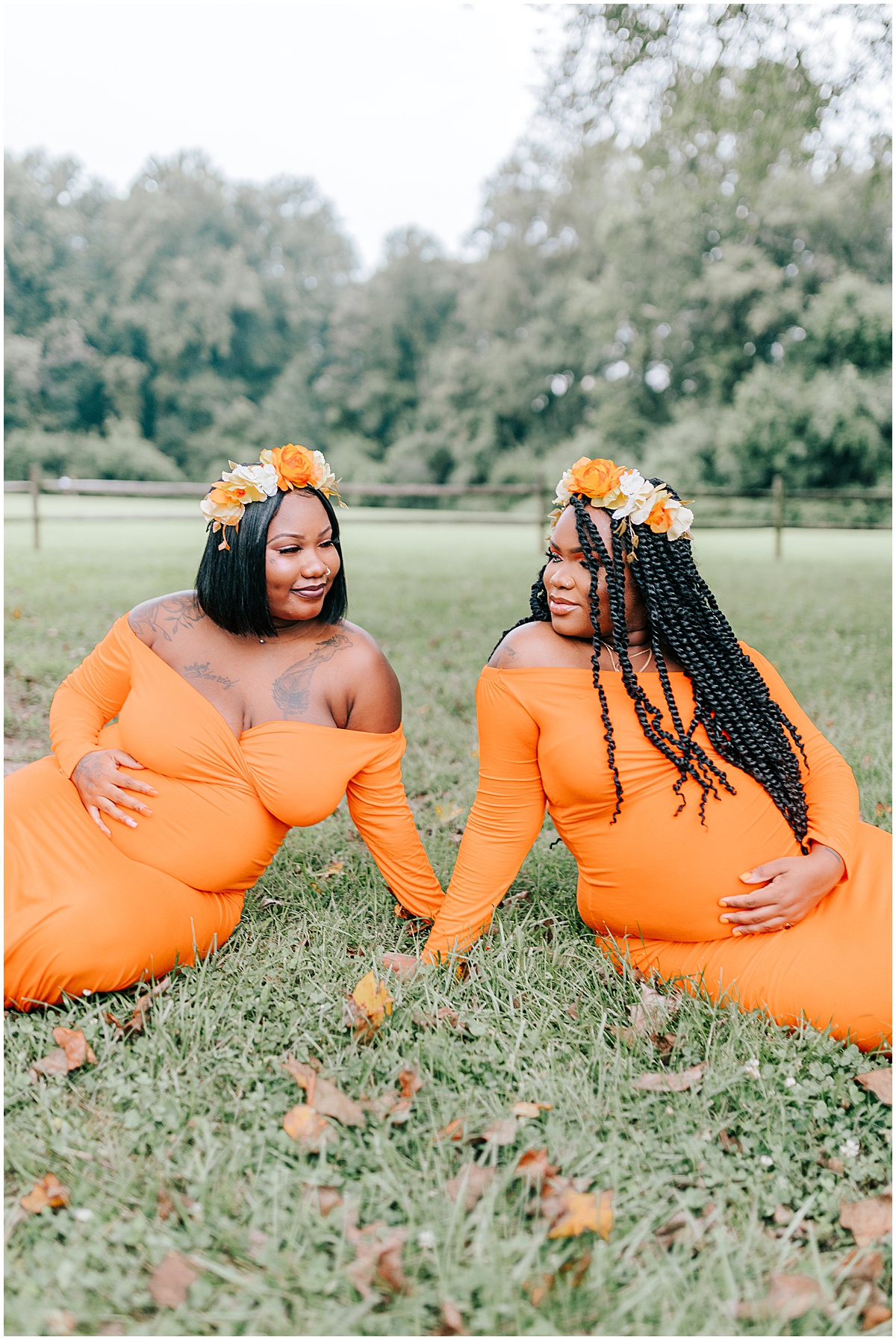 Sister Maternity Portraits