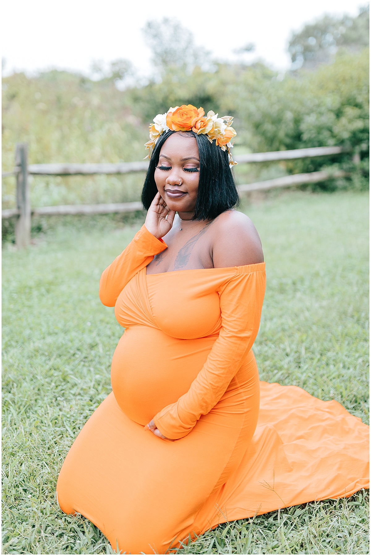 Sister Maternity Portraits