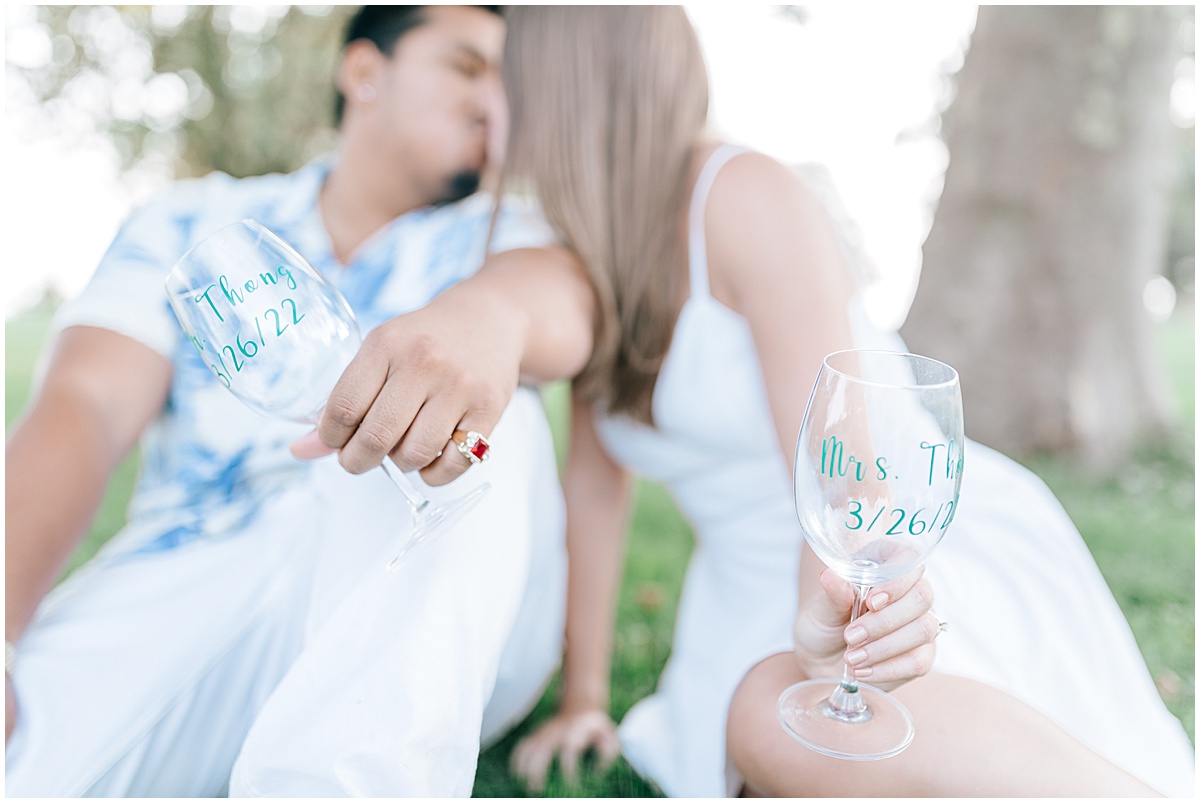 fun engagement portraits