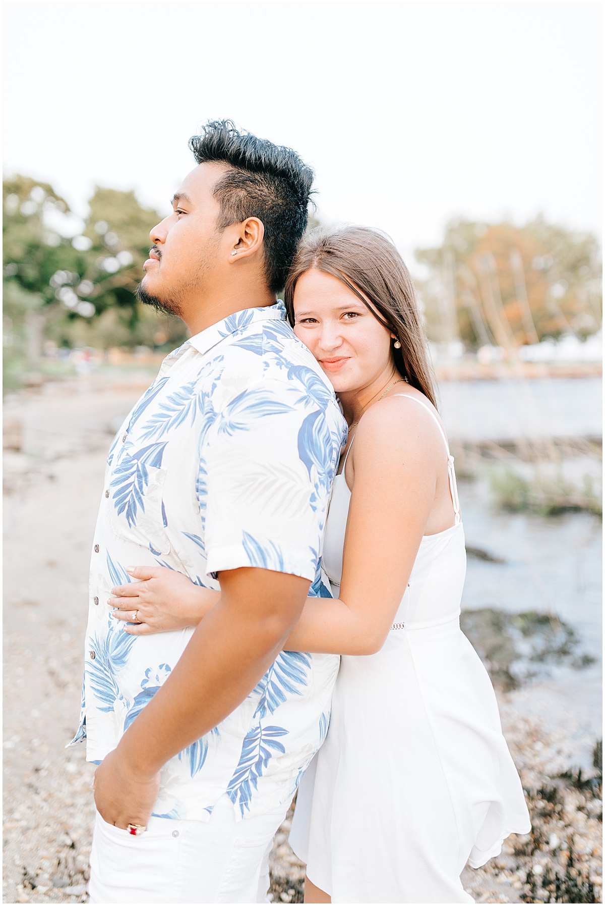 fun engagement portraits