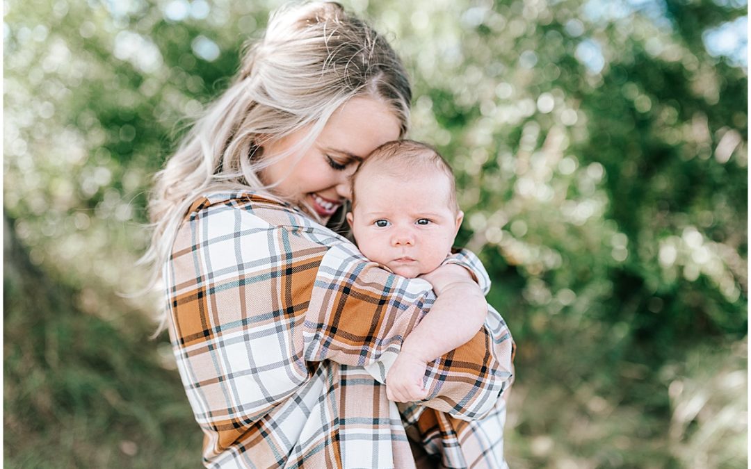 Outdoor Family Portraits in Ubly Michigan