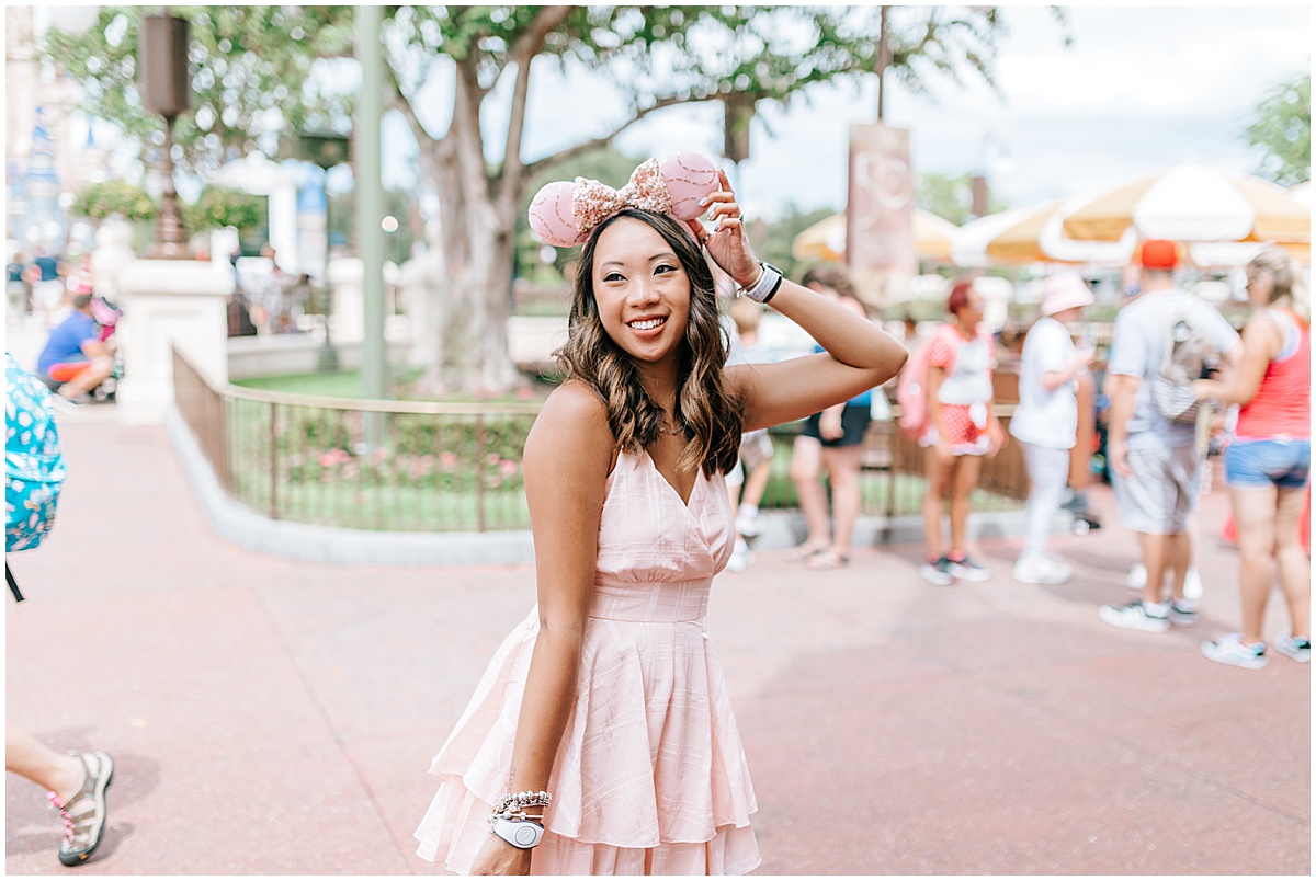 Magic kingdom portraits and Epcot portraits