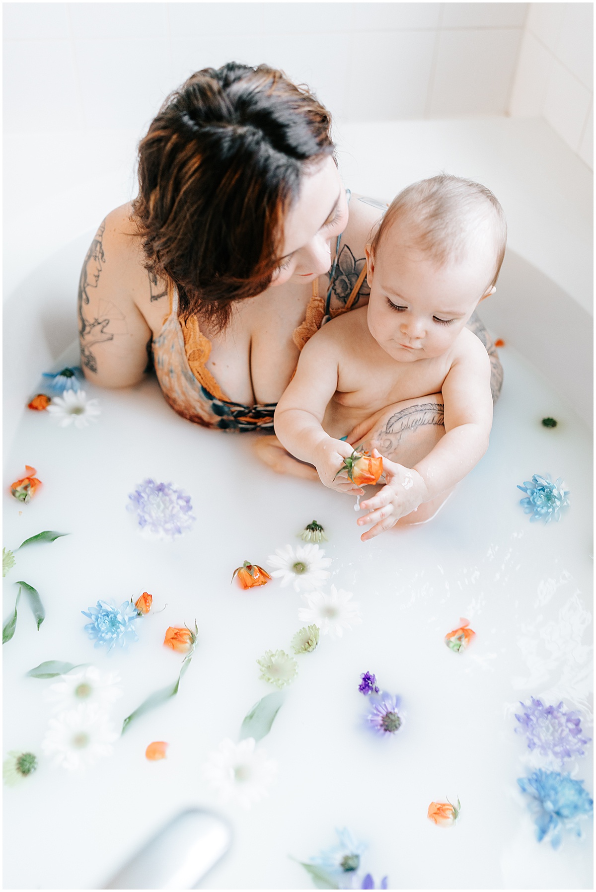 Milk Bath Birthday Portraits with Laura in Delaware