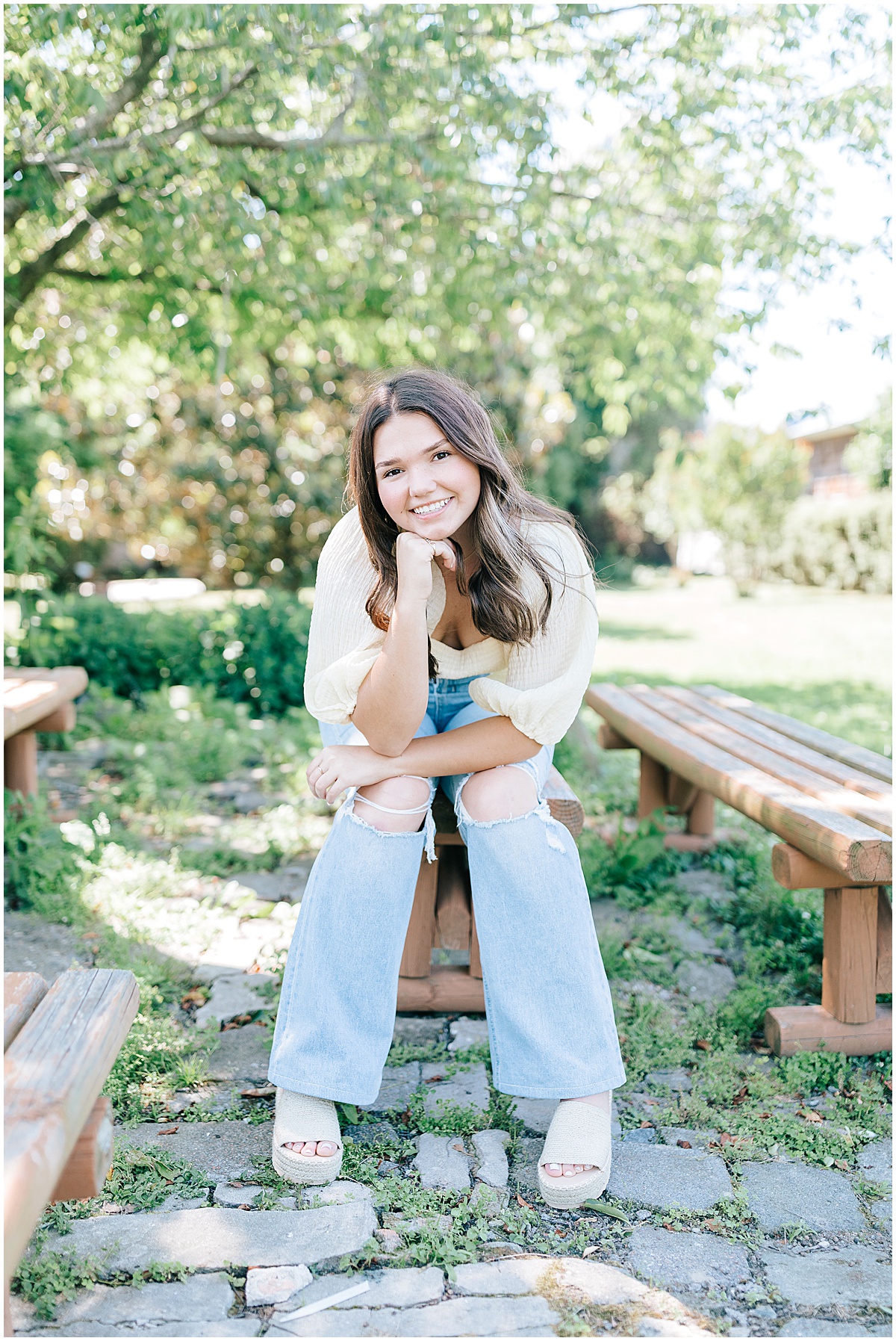 lavender fields senior portraits by liz Martinez creations 