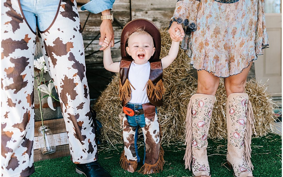 1st Rodeo Birthday Portraits in Ubly Michigan