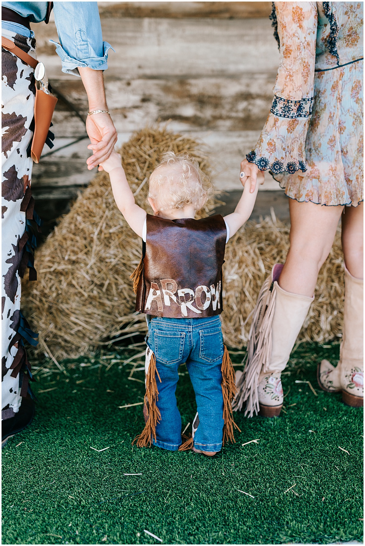 1st Rodeo Birthday Portraits for Arrow's birthday party in ubly Michigan