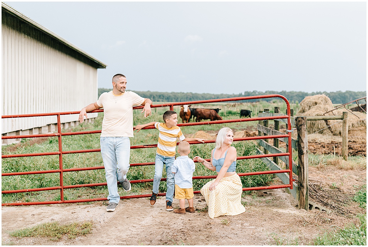 30th birthday photoshoot in the midwest with Nicole for her golden birthday portraits