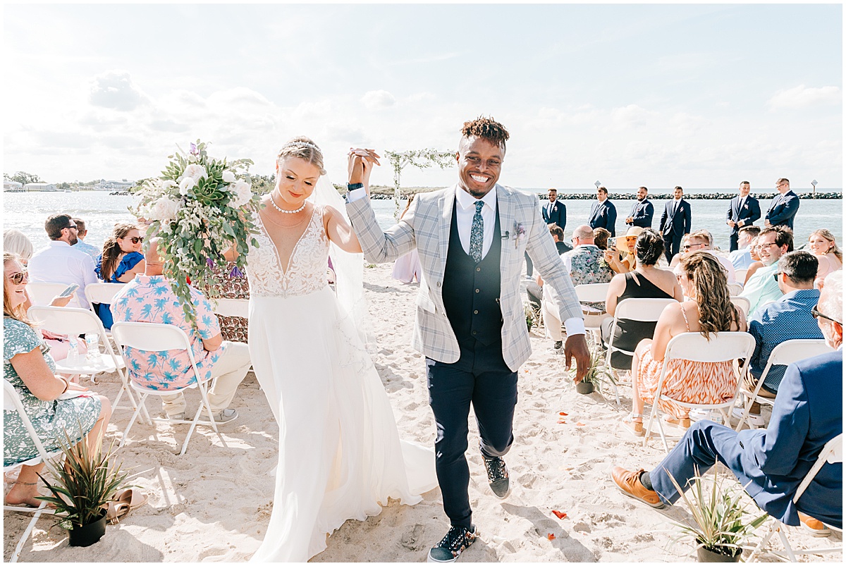 beach wedding in lewes Delaware