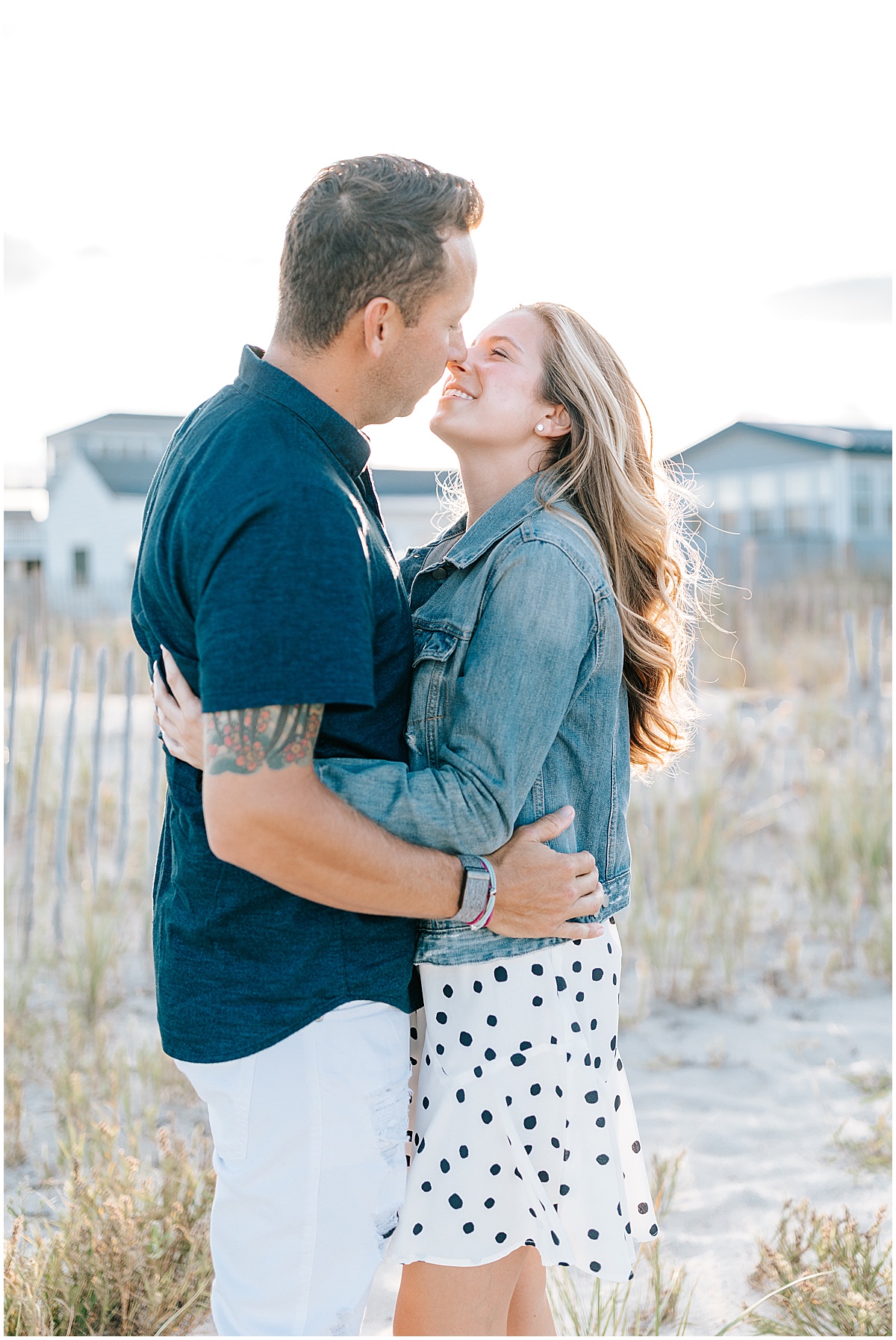 bowers beach proposal portraits for Alex and Rachels surprise beach proposal