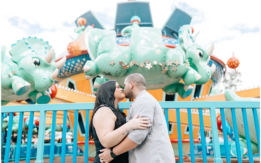 Disney Honeymoon Photoshoot with K + N